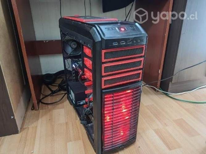 Pc gamer + monitor + mouse + teclado + auriculare