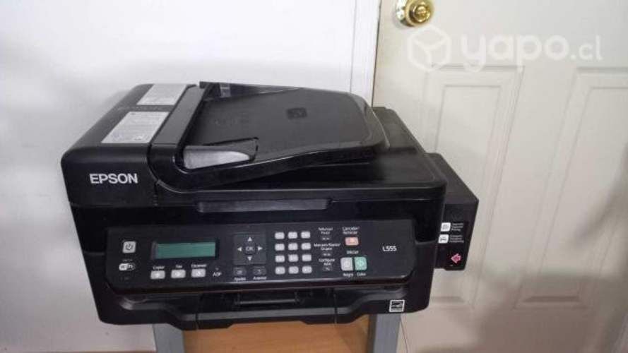 Impresora Epsonl555 Multifuncional, Wifi, Escaner