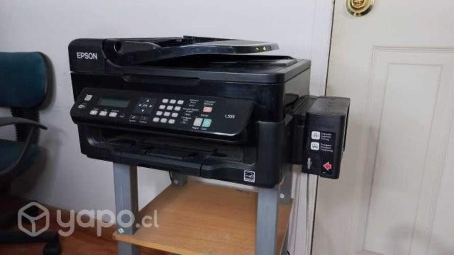 Impresora Epsonl555 Multifuncional, Wifi, Escaner
