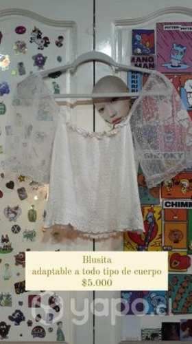 Blusa blanca allsize