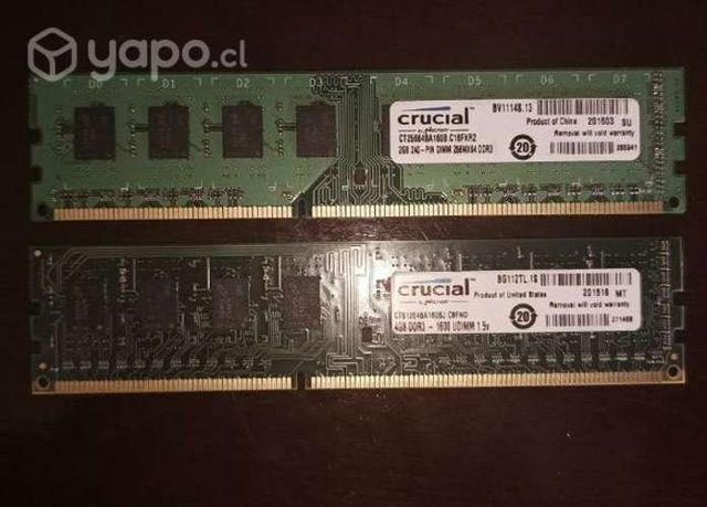 Pack memorias ram DDR3