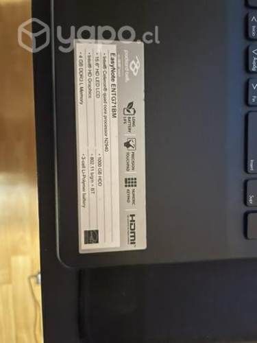 Computador packard bell