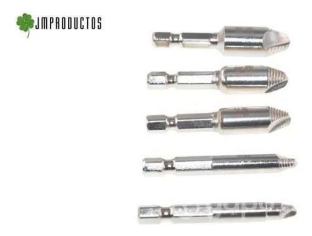 Extractor Tornillos Pernos Rotos Cabeza Rodada Rem