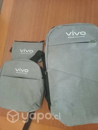 Parlante Bluetooth y mochila