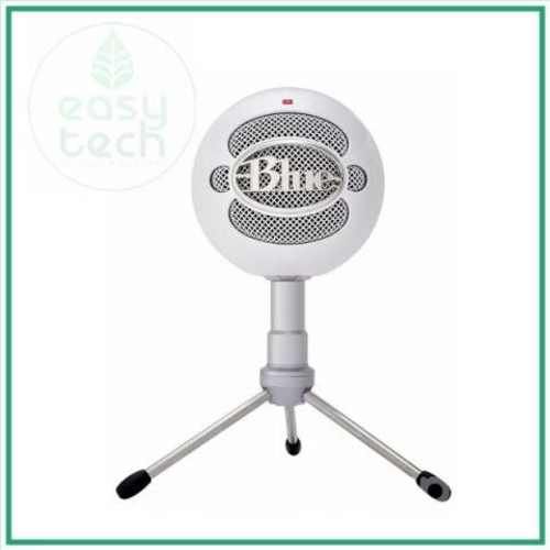 Microfono condensador logitech snowice ball white