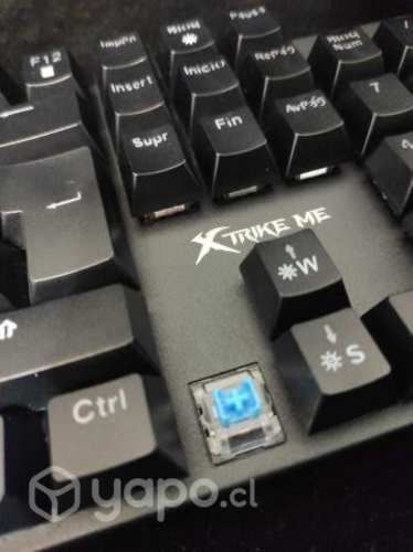 Teclado mecanico blue strike me