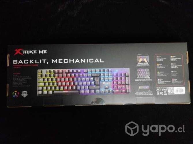 Teclado mecanico blue strike me