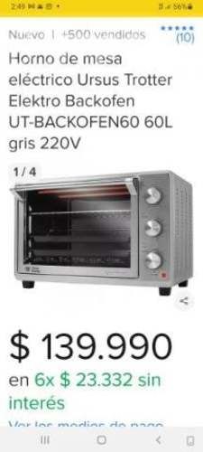 Horno eléctrico nuevo