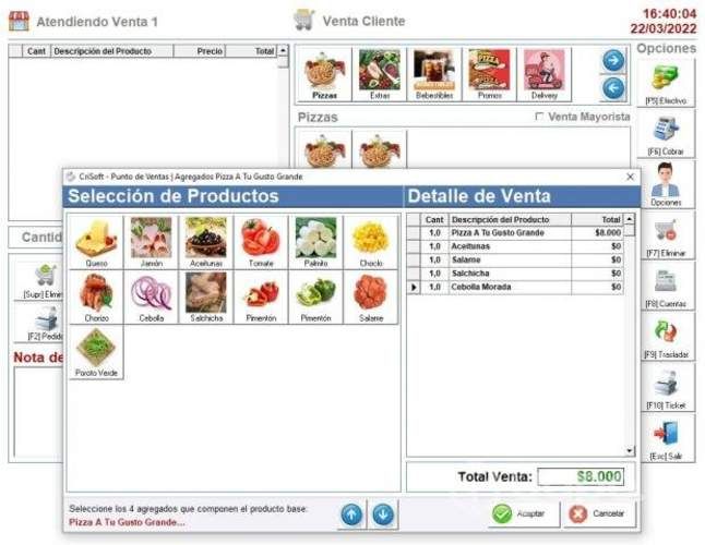 Punto de ventas y software control inventario