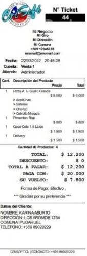 Punto de ventas y software control inventario