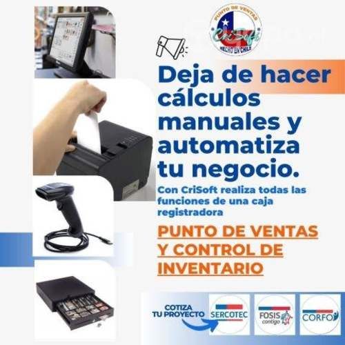 Punto de ventas y software control inventario