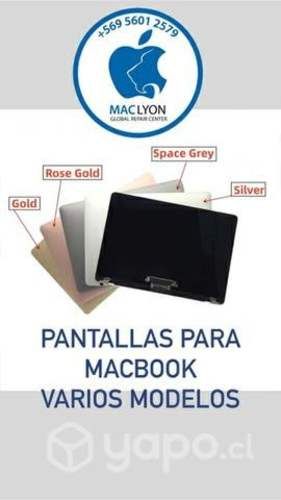Pantallas para macbook varios modelos