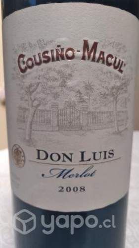 VINO DE COLECCIÓN Don Luis, Merlot 2008