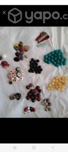 Lote de materiales para bisuteria