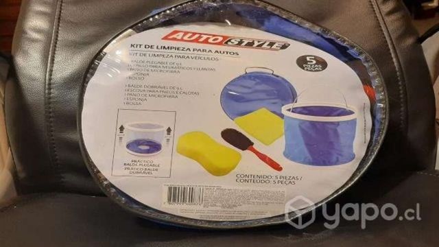 Kit limpieza auto valor unidad
