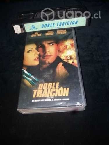Película Doble traición vhs
