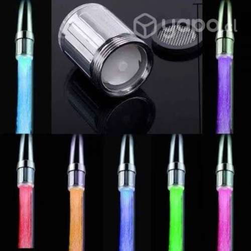 Grifo luminoso led de colores