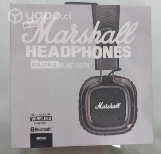 Audifonos marshall 30 horas modelo II Bluetooth
