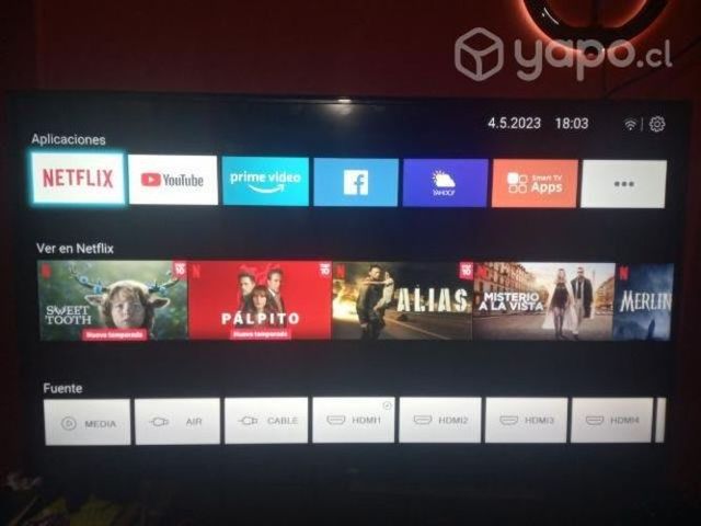 Smart tv 55"