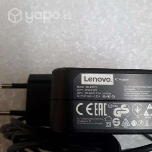 Lenovo cargador