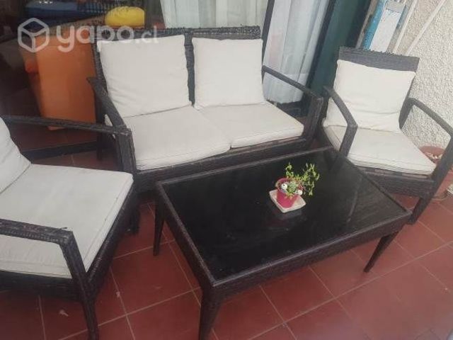 Juego de terraza completo