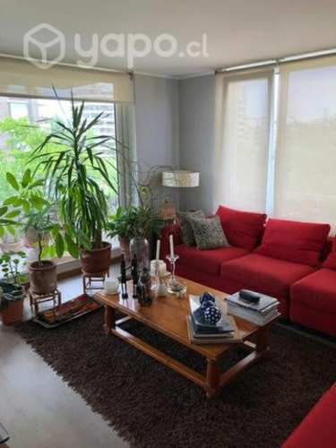 Alfombra color café como nueva