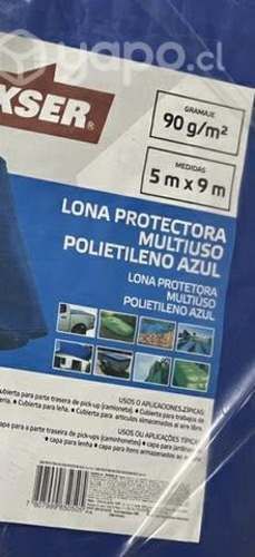 LONA PROTECTORA MULTIUSO 5x9 POLIETILENO