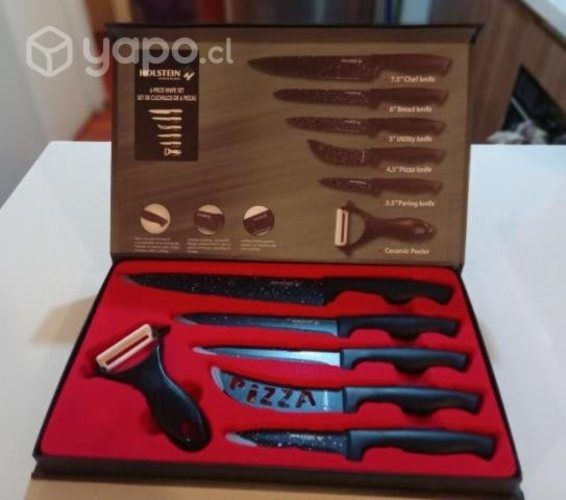 Juego de cuchillos Vasos y dulceras