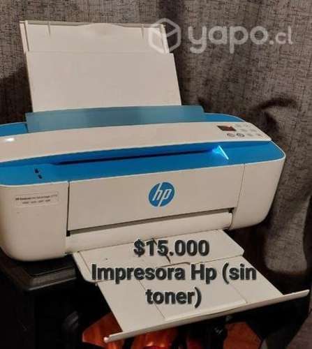 Impresora Hp sin toner