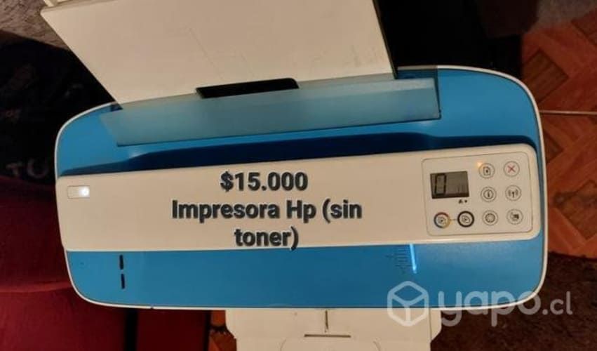 Impresora Hp sin toner