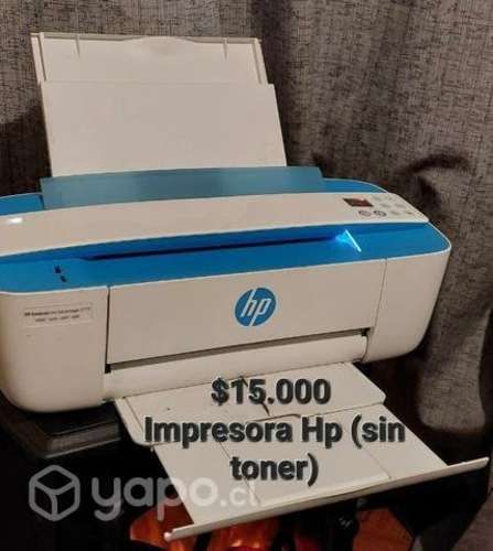 Impresora Hp sin toner