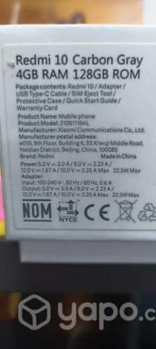 Redmi 10 usado