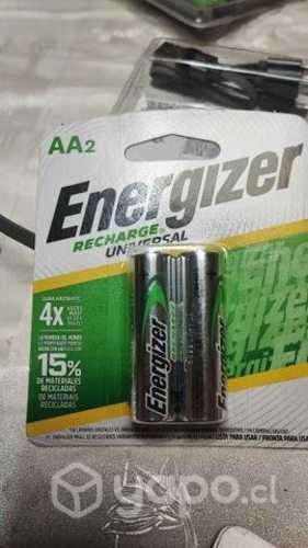 Pilas recargables y memoria