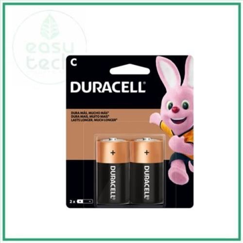 Pack de 2 pilas duracell C
