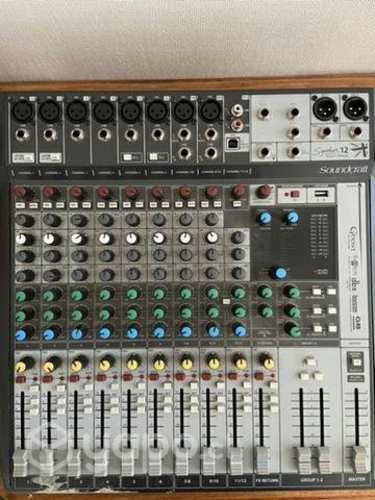 Mixer con interfaz soundcraft signature mtk12