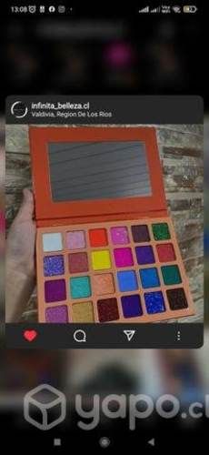 Paleta maquillaje
