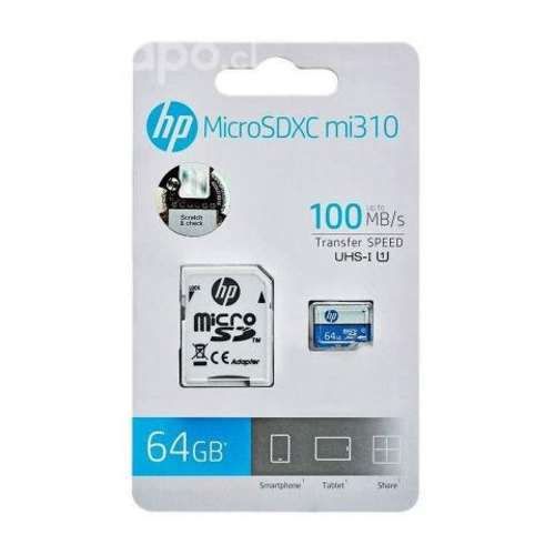 Memoria micro sd 64 gb clase 10