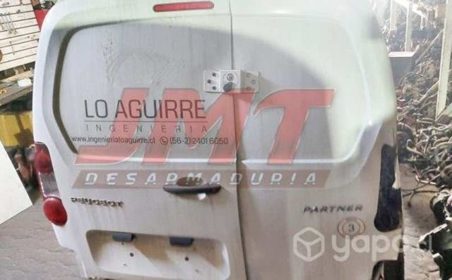 Chapa de puerta trasera parnet 1.6 2019