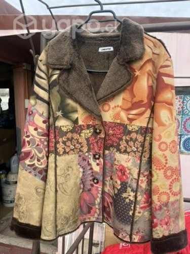 Chaqueta forrada piel mujer