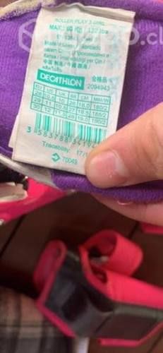 Patines oxelo niñas talla 30 Eu