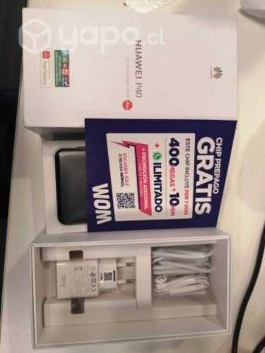 Huawei p40 nuevo dual sim liberado