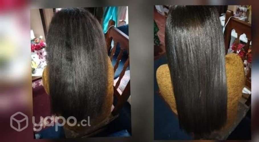 Alisado plastificado