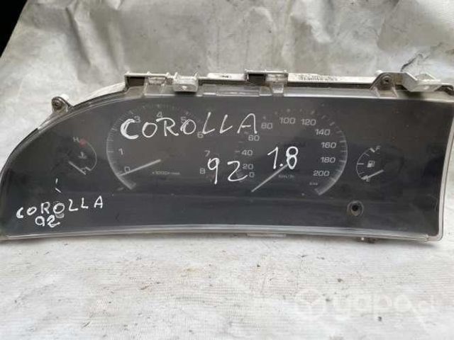 Sinóptico Toyota Corolla 1992