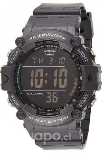 Reloj casio ae1500wh-1a sumergible luz led nuevos