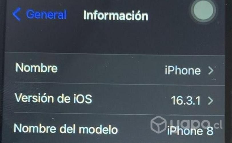 IPhone 8 de 64Gb con audífonos AirPods Pro