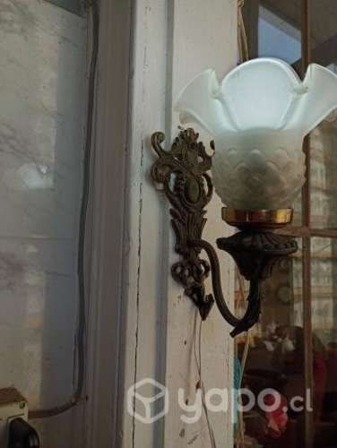 Aplique de bronce antiguo