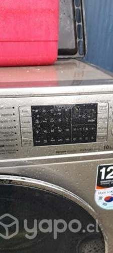 Lavadora y cecadora para dies quilos