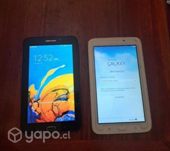 2 tablets samsung galaxy tab e. 55000 cada tablet