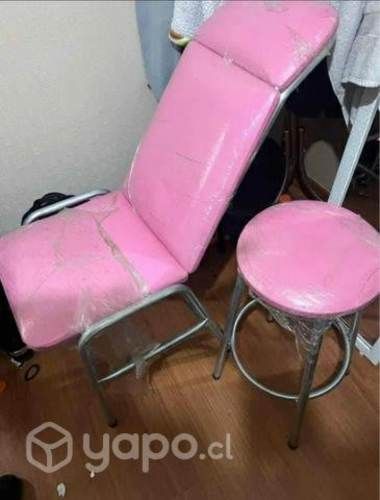 Silla para lifting, silla para perfilado de cejas