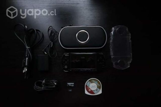 Psp Modelo 3001e Negra Desbloqueada